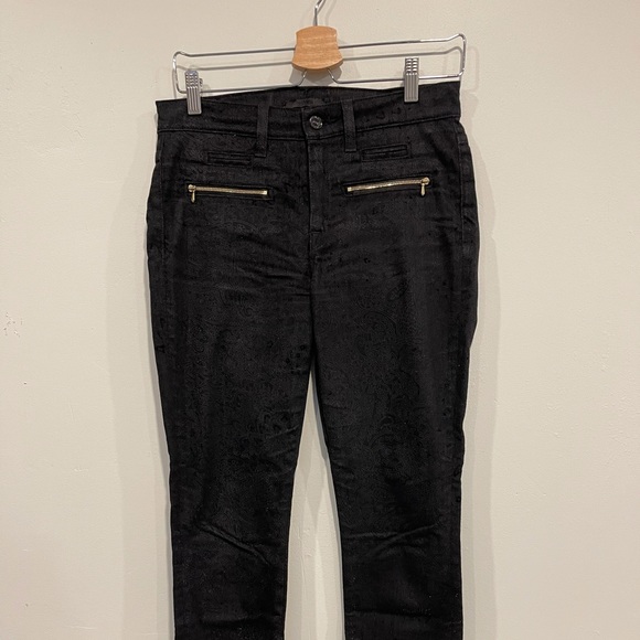 7 For All Mankind - Jeans/Pants - SZ 27 - Black with Paisley detail - Picture 3 of 9